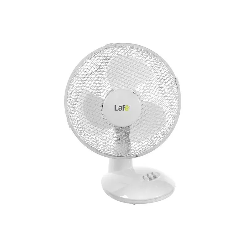 WENTYLATOR BIURKOWY 23 CM 30W CICHA PRACA 3 PRĘDKOŚCI LAFE WBE09