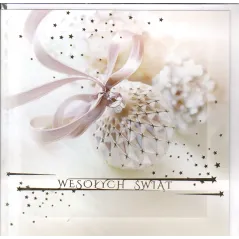 KARNET ŚWIĄTECZNY WESOŁYCH ŚWIĄT
