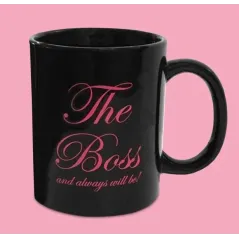 KUBEK SZEFOWEJ THE BOSS AND ALWAYS WILL BE 320 ML