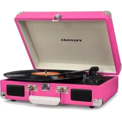 Gramofon Crosely Cruiser Deluxe Cr8005D-Pi Bluetooth Różowy