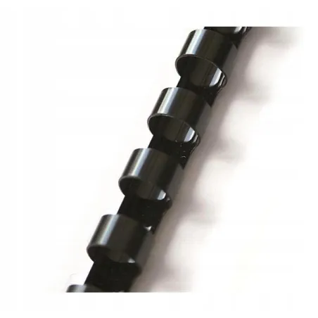 Grzbiety Do Bindowania Plastikowe Czarne 6Mm