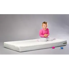 SENSILLO MATERAC DZIECIĘCY 120X60 LUXE KOKOS PIANKA LATEKS Z POKROWCEM ALOE VERA