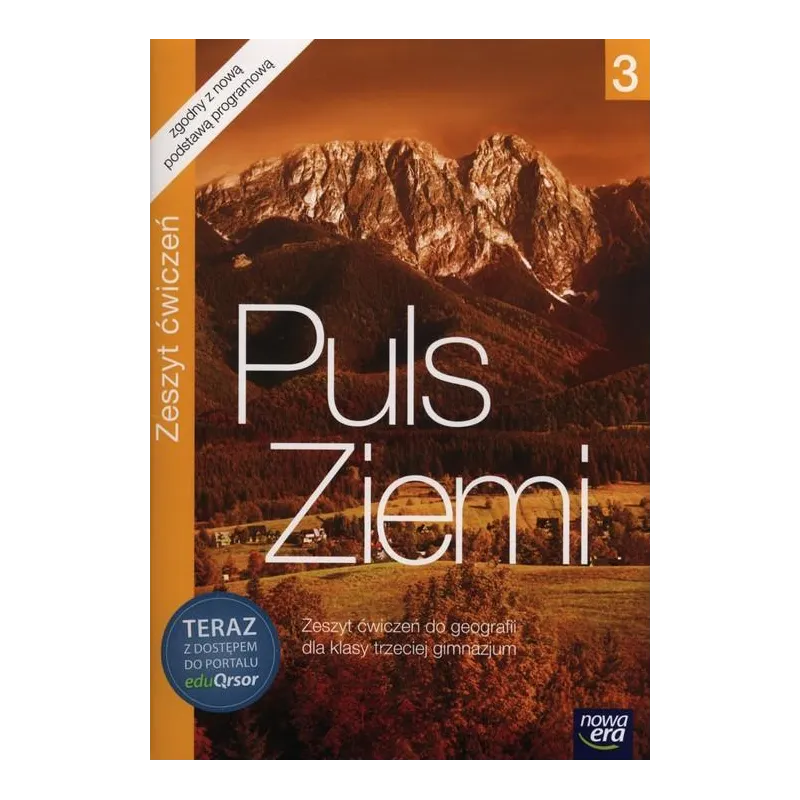 PULS ZIEMI 3 ZESZYT ĆWICZEŃ Z KODEM EDUQRSOR Joanna Osika - Nowa Era