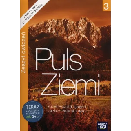PULS ZIEMI 3 ZESZYT ĆWICZEŃ Z KODEM EDUQRSOR Joanna Osika - Nowa Era