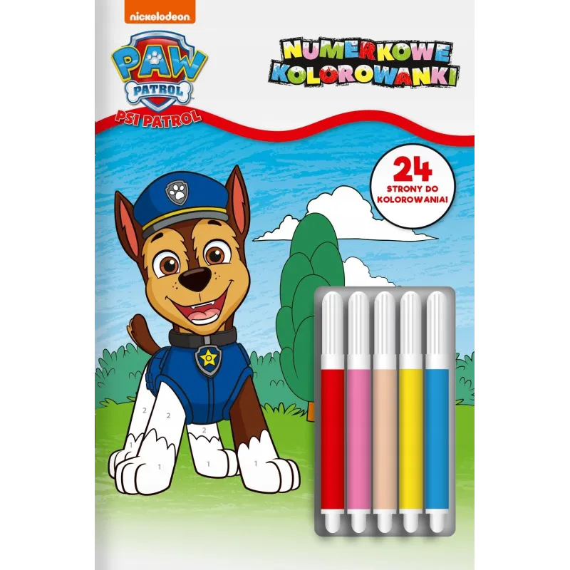 PSI PATROL. NUMERKOWE KOLOROWANKI