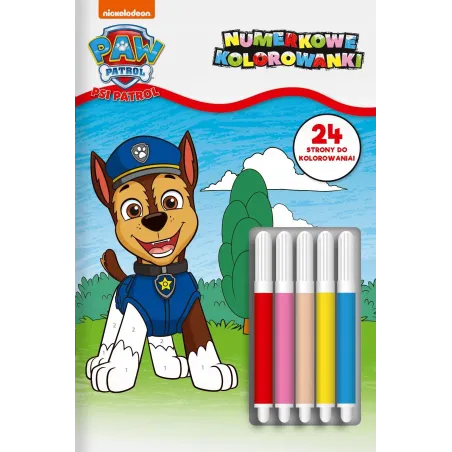 PSI PATROL. NUMERKOWE KOLOROWANKI