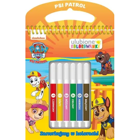 Psi Patrol. Zanurkujmy W Kolorach! Ulubione Kolorowanki Psi Patrol. Zanurkujmy W Kolorach! Ulubione Kolorowanki