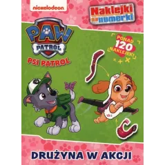 PSI PATROL. DRUŻYNA W AKCJI. NAKLEJKI NA NUMERKI
