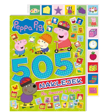Świnka Peppa. Na Dworze Z Peppą. 505 Naklejek Świnka Peppa. Na Dworze Z Peppą. 505 Naklejek