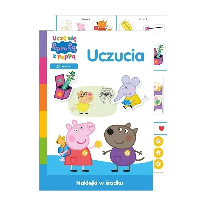 ŚWINKA PEPPA. UCZUCIA. UCZĘ SIĘ Z PEPPĄ