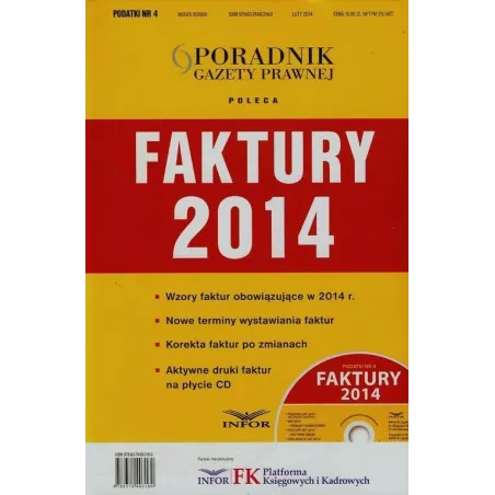 FAKTURY 2014 + CD - Infor
