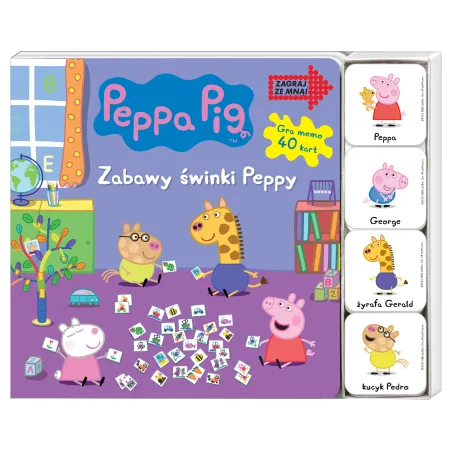 ZABAWY ŚWINKI PEPPY. ŚWINKA PEPPA. ZAGRAJ ZE MNĄ