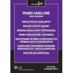 PRAWO HANDLOWE ZBIÓR PRZEPISÓW - Wolters Kluwer