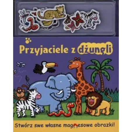 Przyjaciele z dżungli magnesy