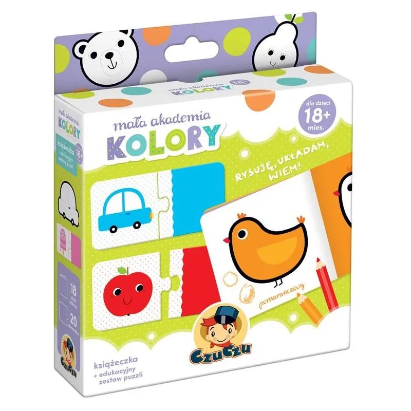 KOLORY MAŁA AKADEMIA CZUCZU 18M+