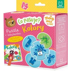 Kolory. Co pasuje Puzzle  książeczka Anna Podgórska