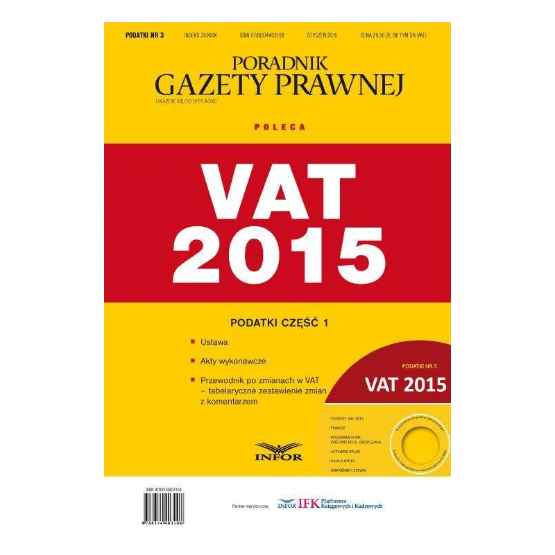 VAT 2015 + CD - Infor