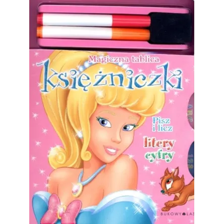 MAGICZNA TABLICA KSIĘŻNICZKI. PISZ I LICZ: LITERY CYFRY - Bukowy las