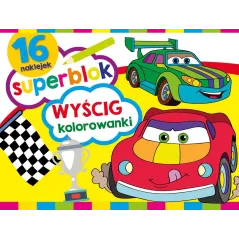 SUPERBLOK WYŚCIG KOLOROWANKI - Olesiejuk