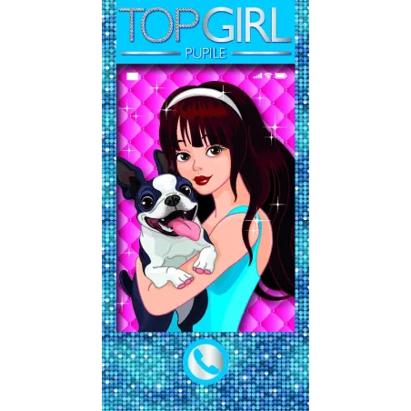 Top Girl Pupile. Książeczka Telefon Top Girl Pupile. Książeczka Telefon