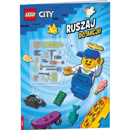 LEGO CITY. RUSZAJ DO AKCJI! + AKCESORIA 5+ - Ameet