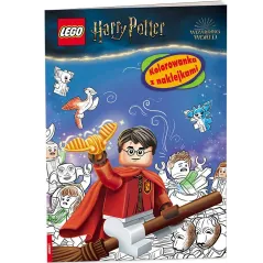 LEGO HARRY POTTER KOLOROWANKA Z NAKLEJKAMI 5+