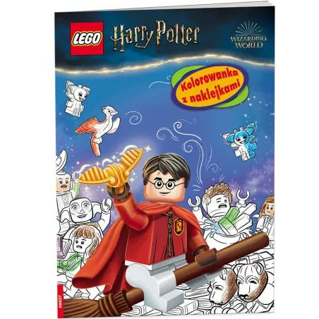 LEGO HARRY POTTER KOLOROWANKA Z NAKLEJKAMI 5+