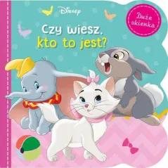 DISNEY. CZY WIESZ, KTO TO JEST? KSIĄŻECZKA Z OKIENKAMI