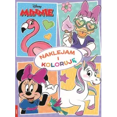 Minnie Naklejam i koloruję NAK9114 Opracowanie zbiorowe