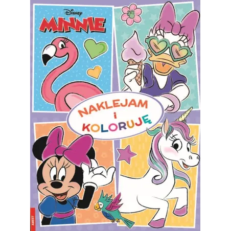 Disney Minnie. Naklejam I Koloruję Disney Minnie. Naklejam I Koloruję