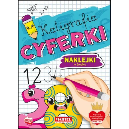 Cyferki Kaligrafia Z Naklejkami Cyferki Kaligrafia Z Naklejkami
