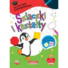 SZLACZKI I KSZTAŁTY. KOLOROWANKA Z NAKLEJKAMI Katarzyna Ratajszczak - Martel