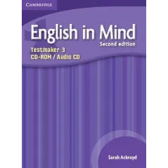 ENGLISH IN MIND 3 TESTMAKER - CD Sarah Ackroyd - Cambridge University Press