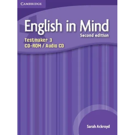 English In Mind 3 Testmaker - Cd English In Mind 3 Testmaker - Cd