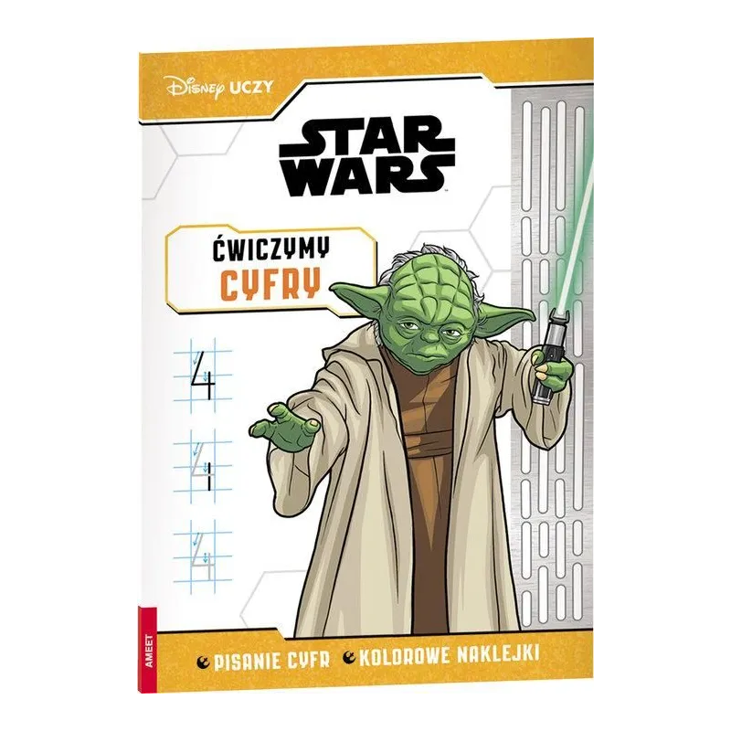 DISNEY UCZY STAR WARS ĆWICZYMY CYFRY