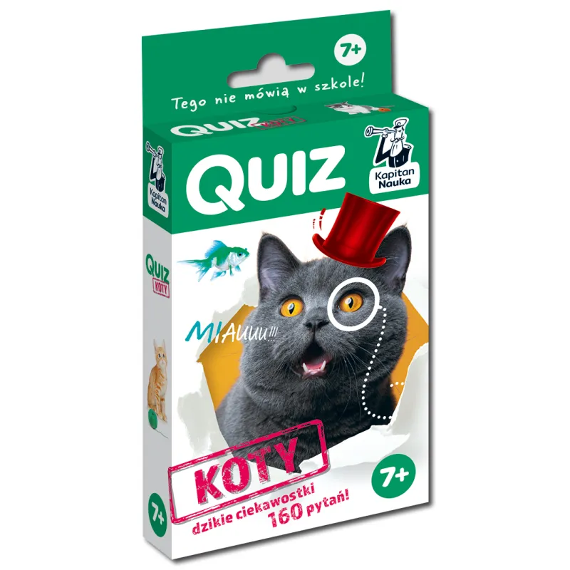 QUIZ KOTY KAPITAN NAUKA 7+