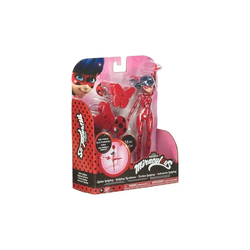 MIRACULOUS FIGURKA BIEDRONKA Z JOJO 4+