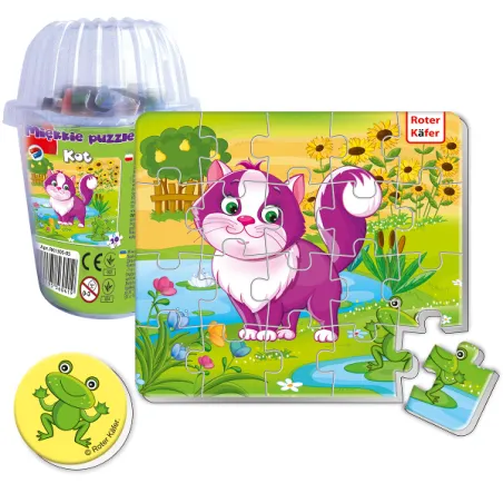 KOT PUZZLE MAGNETYCZNE 20 ELEMENTÓW 3+ II GATUNEK