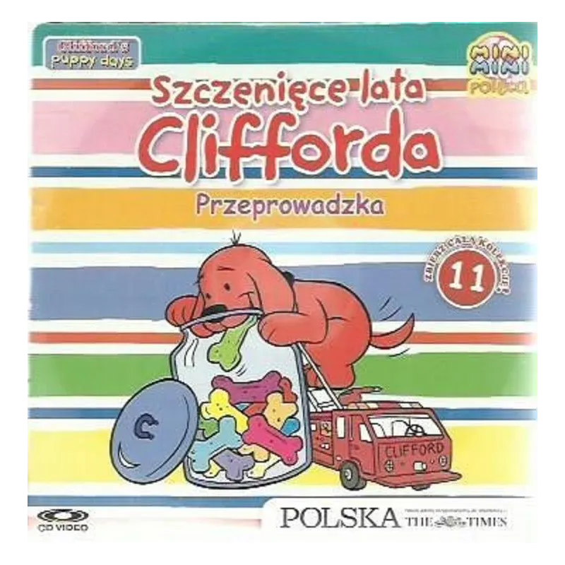 SZCZENIĘCE LATA CLIFFORDA 11 FILM ANIMOWANY VCD - Polska The Times