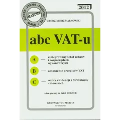 ABC VAT-U 2012 Włodzimierz Markowski - Marcus