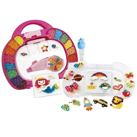 Kuferek Artysty Aquabeads 1200 Koralików W Walizce + Akcesoria 4+