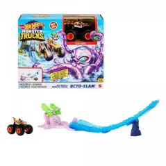 MAŁY ZESTAW KASKADERSKI + POJAD HOT WHEELS MATTEL 4+