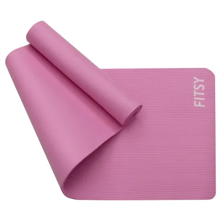 Fitsy Duża Mata Do Ćwiczeń Fitness Różowa 183 X 60 X 1 Cm