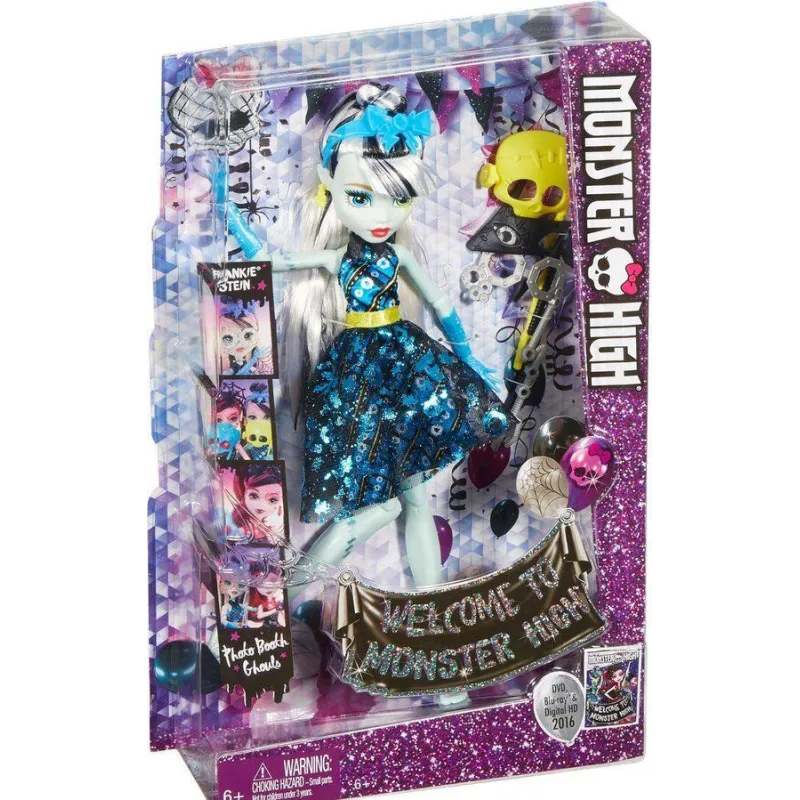 LALKA MONSTER HIGH FOTOBUDKA FRANKIE STEIN 6+