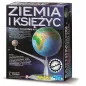 Zestaw Edukacyjny Model 3D Ziemi I Księżyca Do Samodzielnego Wykonania 8+