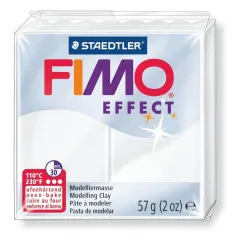 MODELINA FIMO DO WYPIEKU 110°C TRANSPARENTNA BIAŁA 014 57G