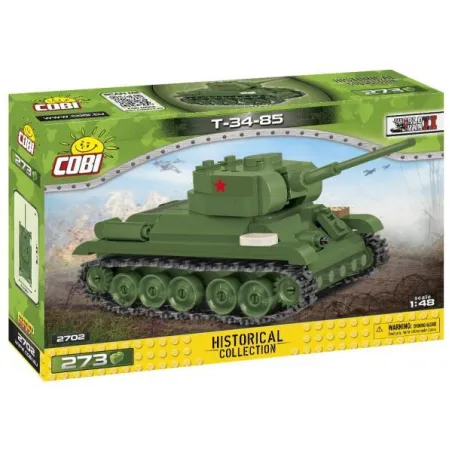 CZOŁG T-34-85 KLOCKI COBI 2702, 6+