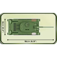 CZOŁG T-34-85 KLOCKI COBI 2702, 6+