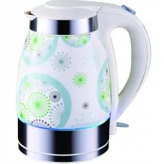 CZAJNIK BEZPRZEWODOWY CERAMICZNY RAVANSON CB-1701C 2200W LED 1,8 L BIAŁY