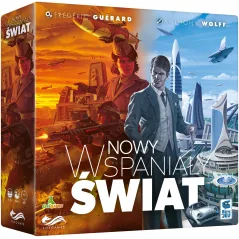 NOWY WSPANIAŁY ŚWIAT GRA PLANSZOWA 14+